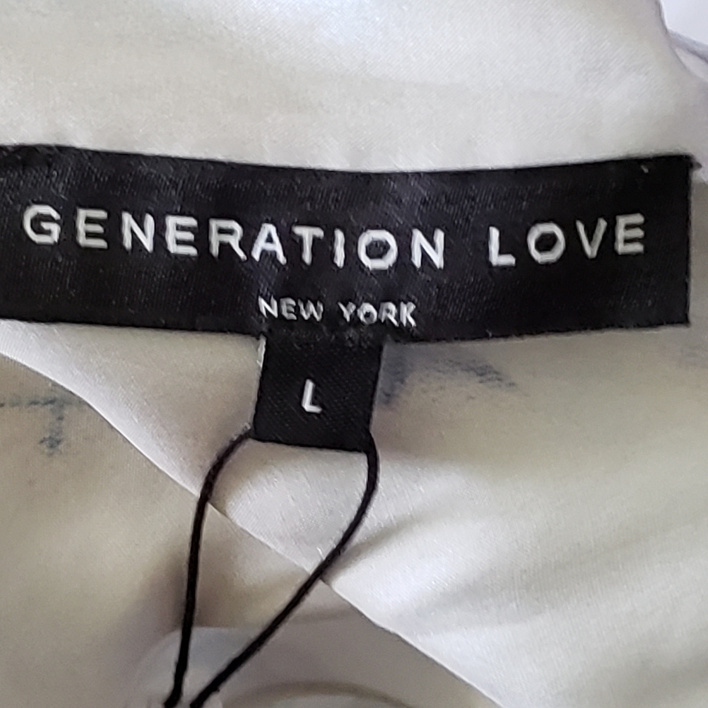 Generation Love Kaylee Printed Silk Blouse - Picture 10 of 11